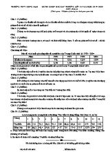 Đề thi chọn học sinh giỏi môn Địa lý Lớp 12 - Năm học 2019-2020 - Trường THPT Đồng Đậu (Có đáp án)